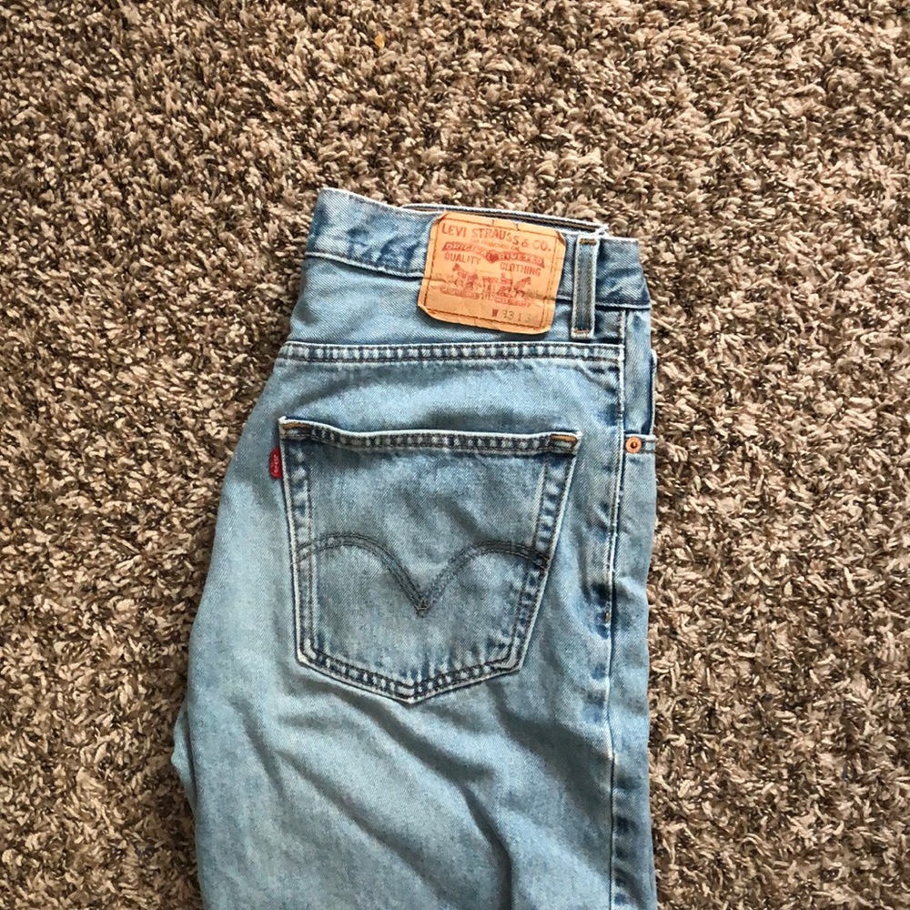 Vintage Levi High Waisted Mom Jeans